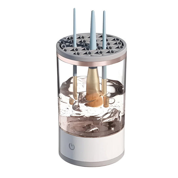 Limpiador eléctrico de brochas de maquillaje PinselClean - dispositivo de limpieza con un solo toque