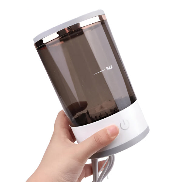 Limpiador eléctrico de brochas de maquillaje PinselClean - dispositivo de limpieza con un solo toque