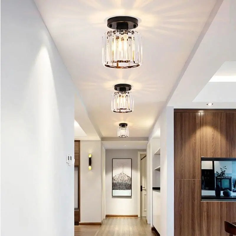 Vintage Glass Ceiling Light, Warm White Glow, E27 13x17 Cm, Classic Retro Fixture