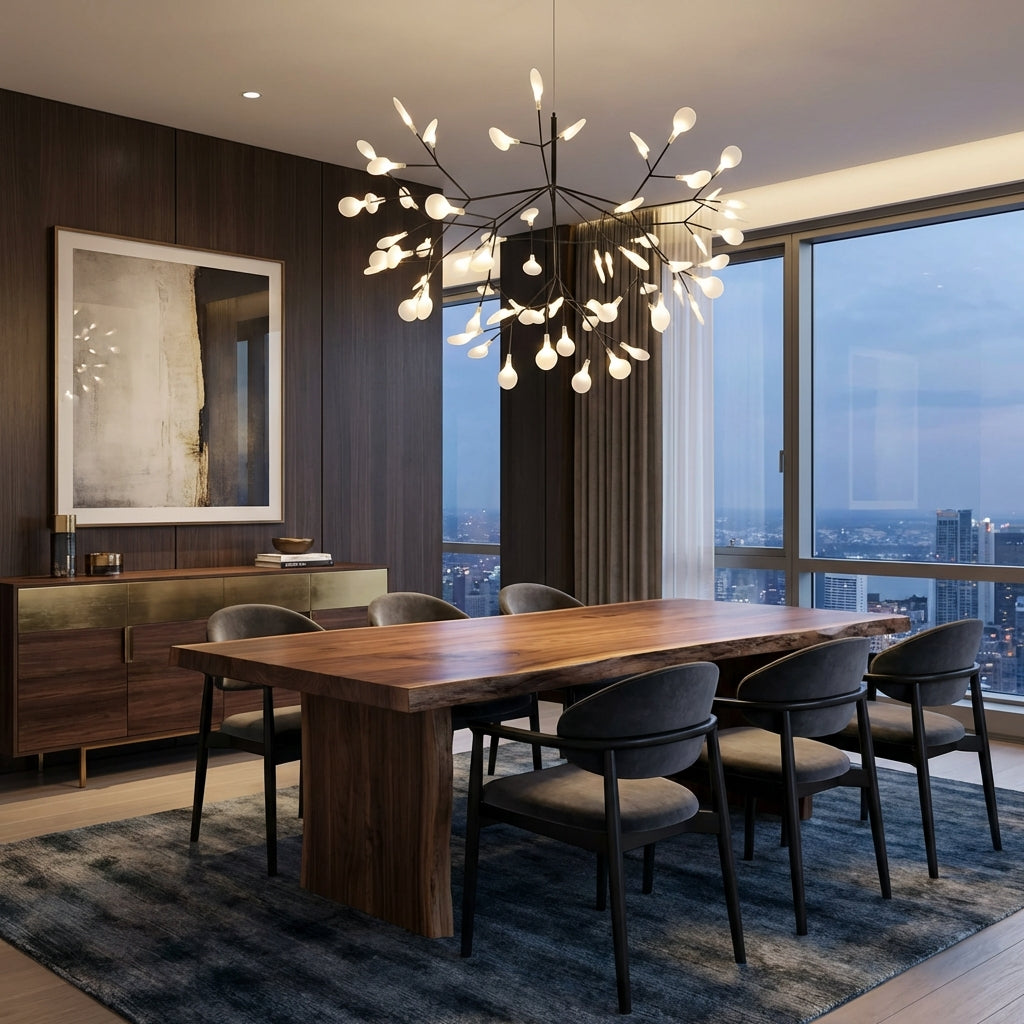 Aurelian Dining Room Chandelier Elegant Modern Pendant Lighting For Contemporary Homes
