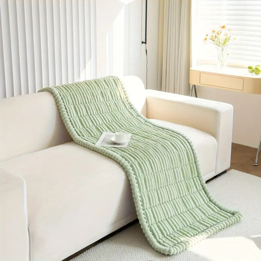 Soft Sofa Protector with Pleated Hem | Ka-mostore