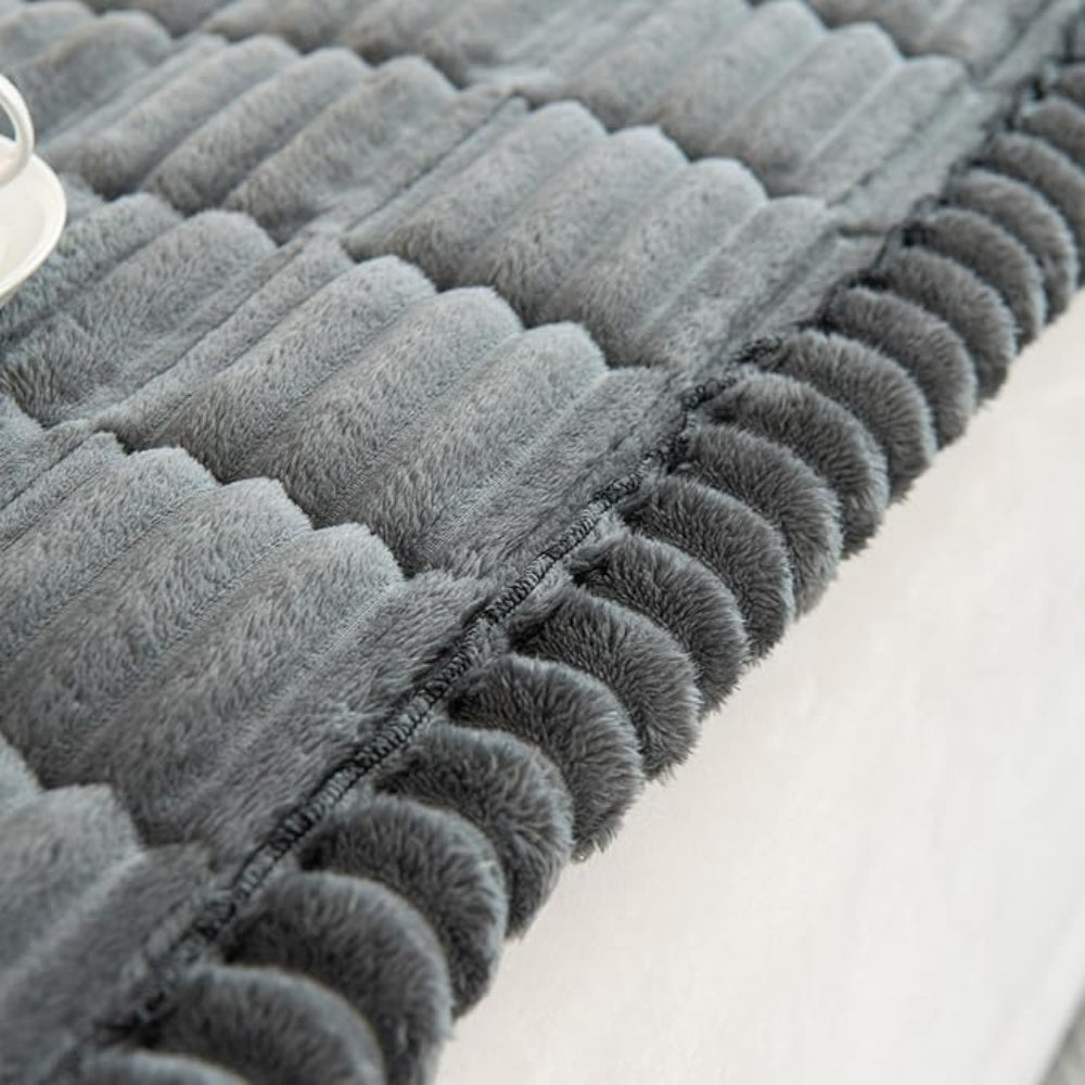 Soft Sofa Protector with Pleated Hem | Ka-mostore