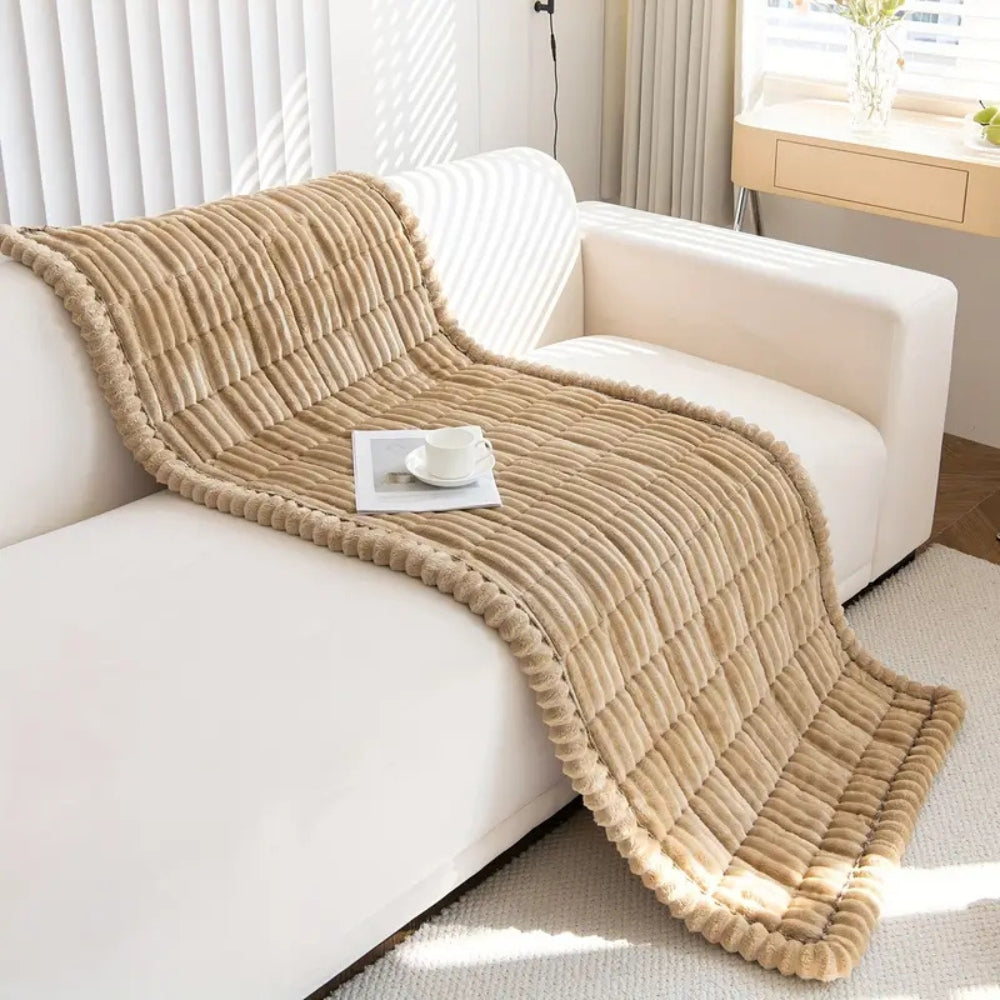 Soft Sofa Protector with Pleated Hem | Ka-mostore