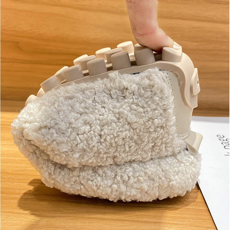 Women's Plush Loafer House Shoes | Ka-mostore
