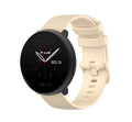 Polar Ignite 2 beige silikonarmband — slitstarkt och flexibelt komfortarmband