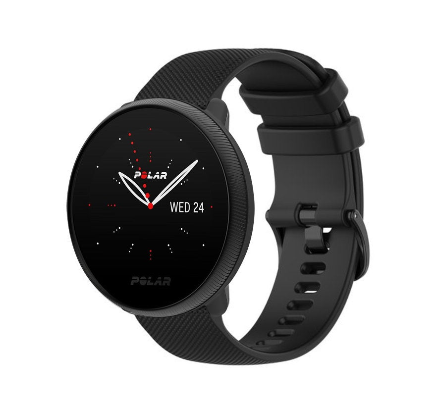 Náhradní prémiový silikonový řemínek na zápěstí Polar Ignite 2 — černý