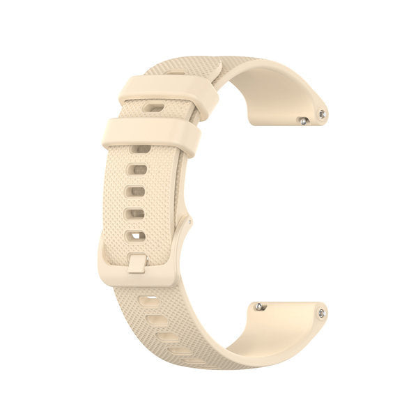 Polar Ignite 2 beige silikonarmband — slitstarkt och flexibelt komfortarmband