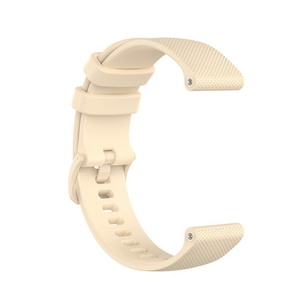Polar Ignite 2 beige silikonarmband — slitstarkt och flexibelt komfortarmband