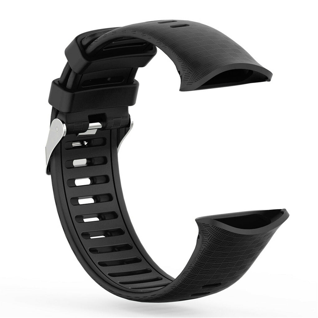 Black Silicone Watch Strap for Polar Vantage V