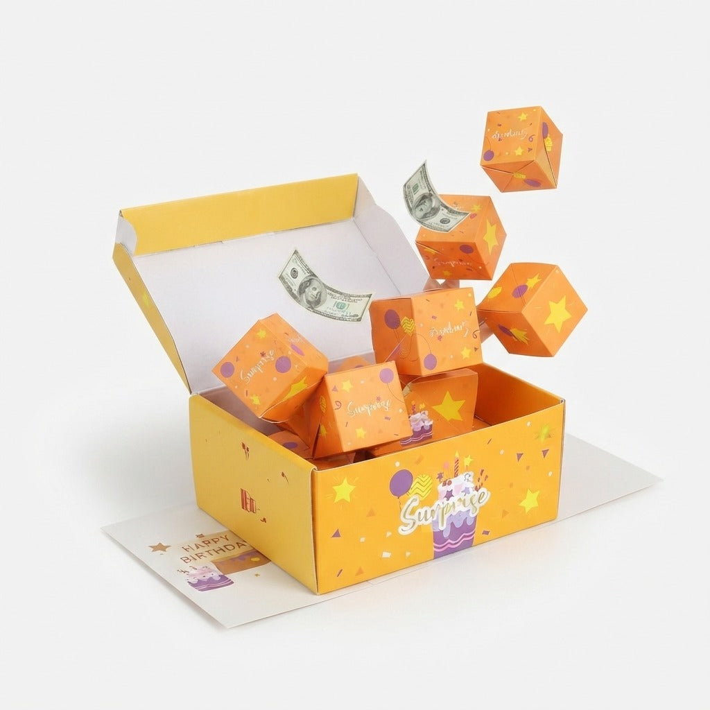 Pop-up Gift Box — Surprise Opening Design with Pop-Out Boxes