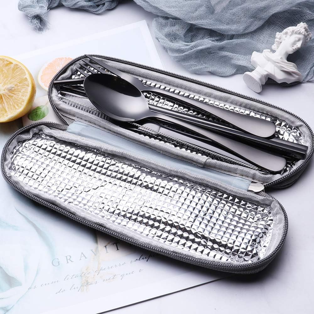 Travel Utensil Set - Stainless Steel | Ka-mostore