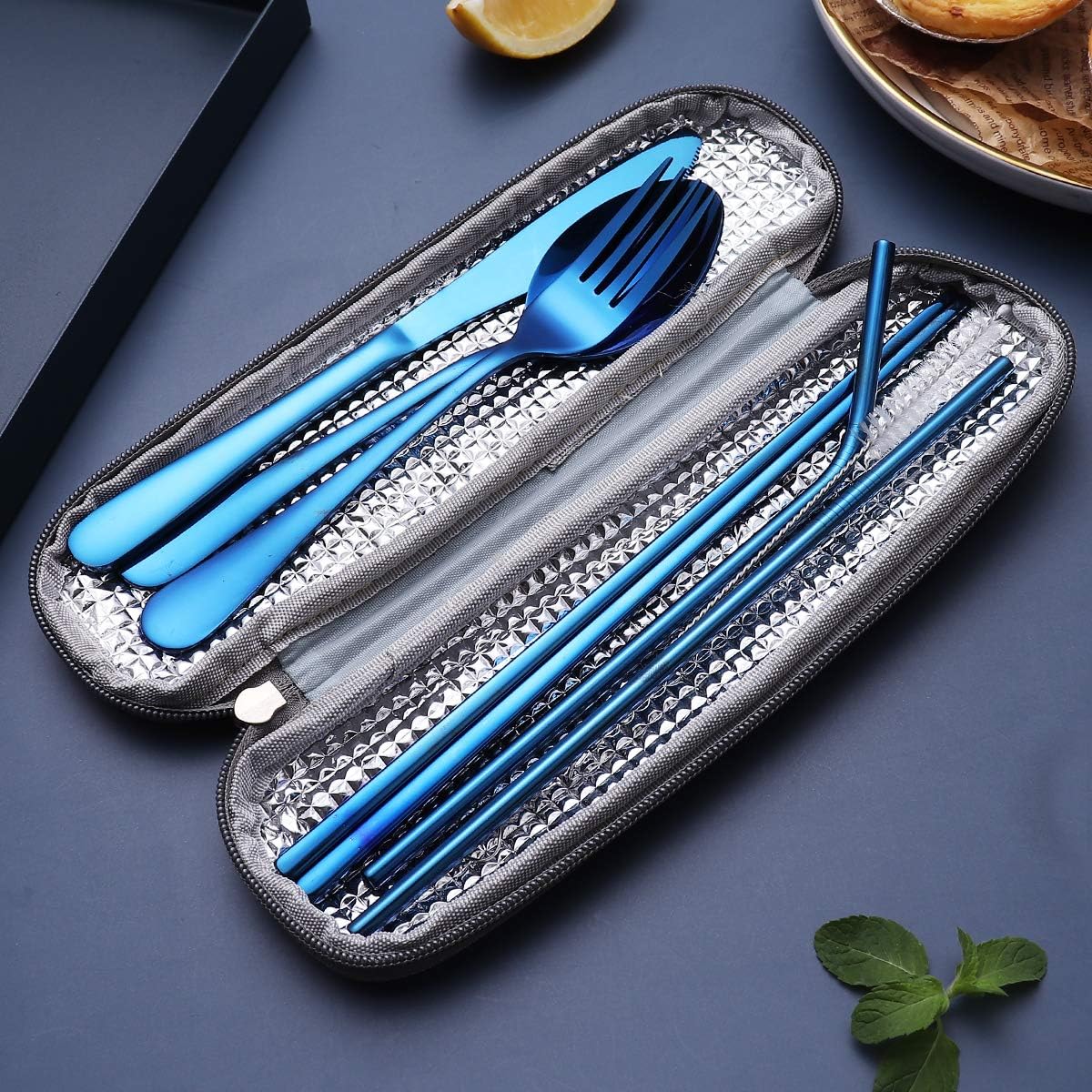 Travel Utensil Set - Stainless Steel | Ka-mostore