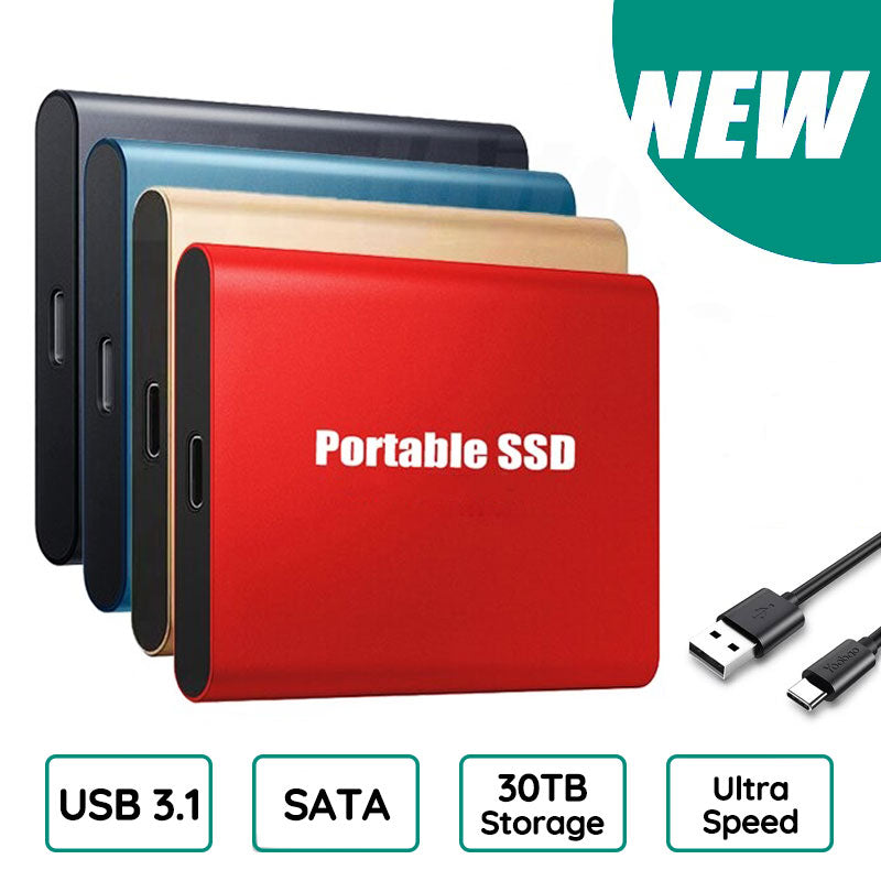 Portable Ultra-Fast SSD - Reliable and Compact Storage | Ka-mostore