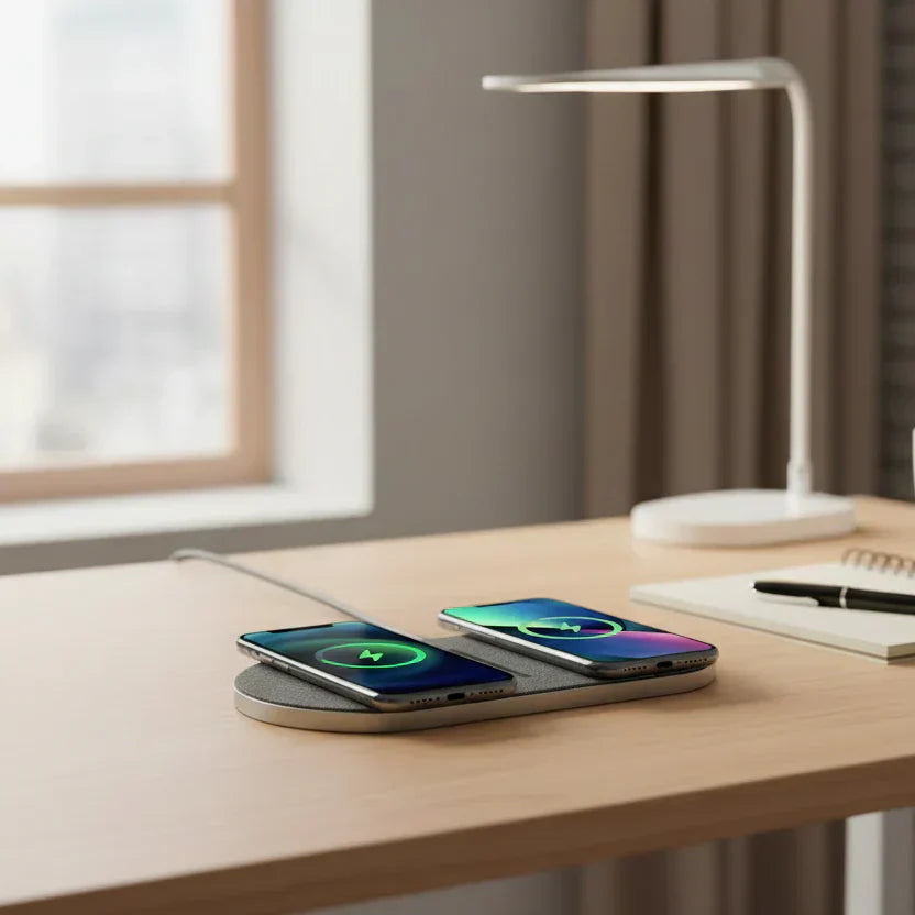 POWERDOCK – 40W Wireless Charging Station for iPhone, AirPods & Samsung | Ka-mostore