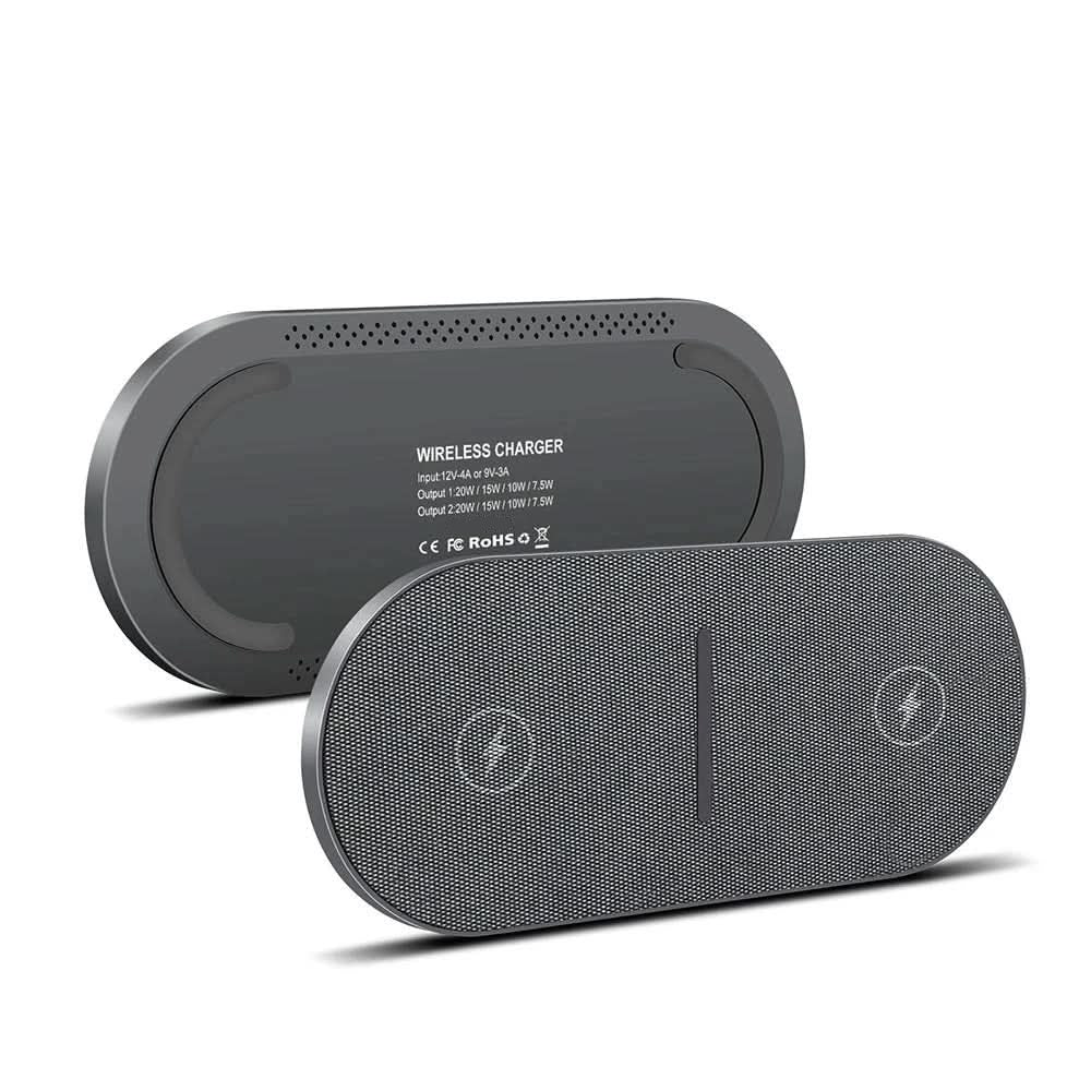 POWERDOCK – 40W Wireless Charging Station for iPhone, AirPods & Samsung | Ka-mostore