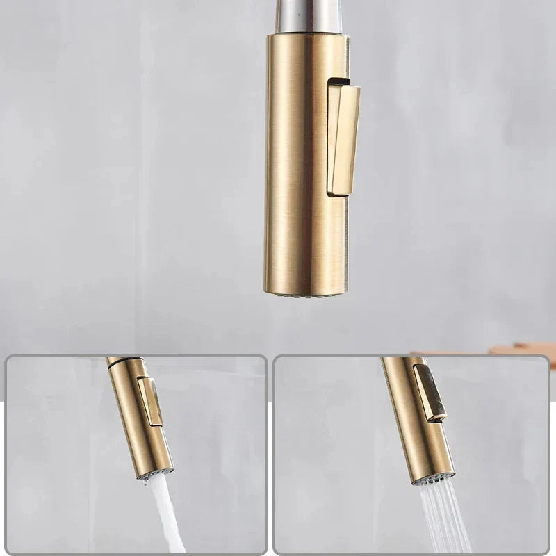 Practical and Elegant Kitchen Faucet with Pull-Out Function | Ka-mostore