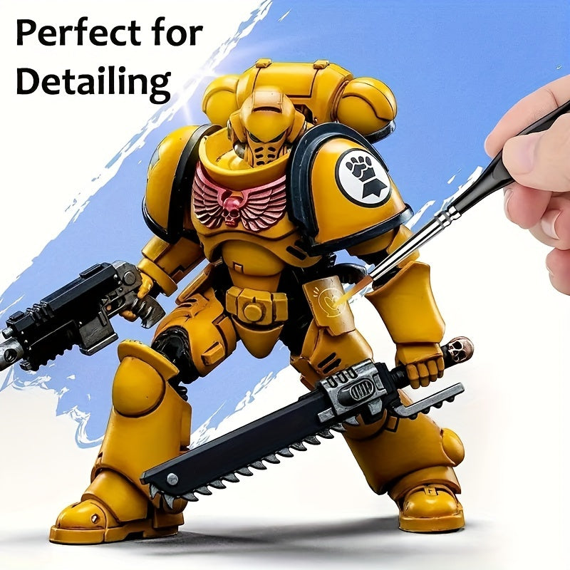 Precision Detail Brush – Ideal for Precise Painting and Detailed Artwork | Ka-mostore