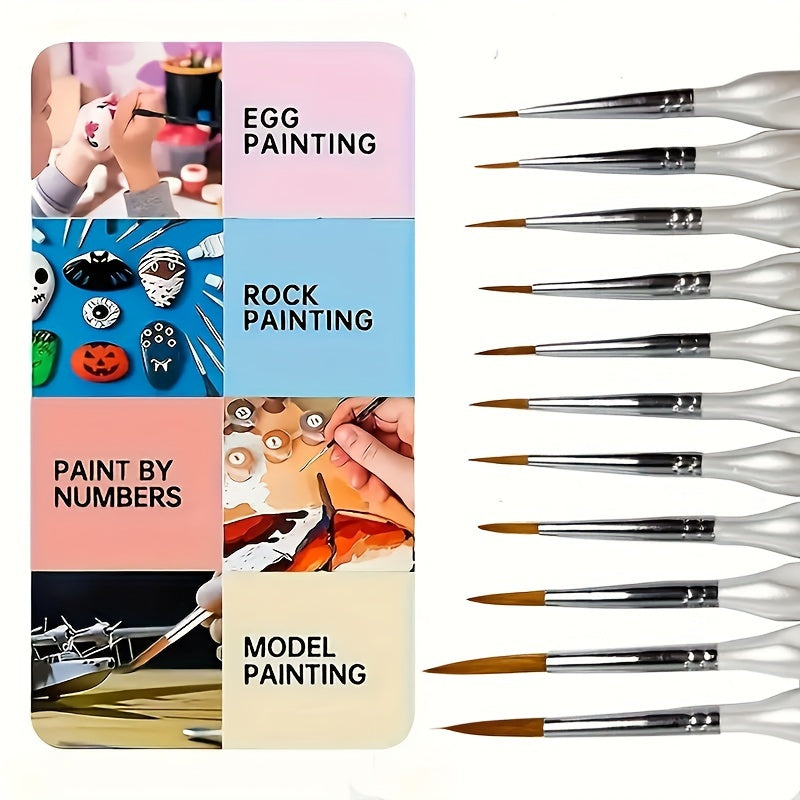 Precision Detail Brush – Ideal for Precise Painting and Detailed Artwork | Ka-mostore