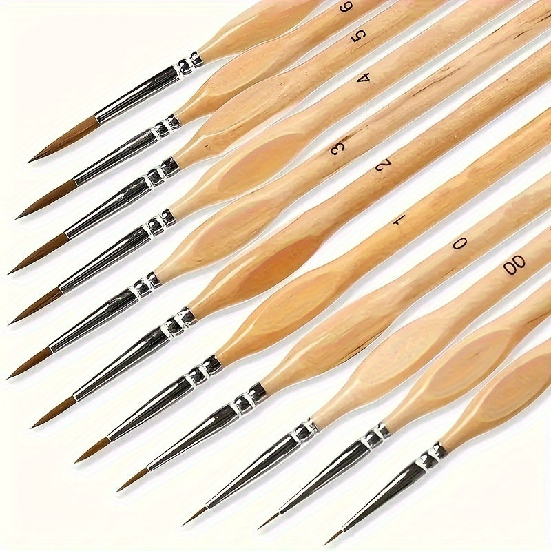 Precision Detail Brush – Ideal for Precise Painting and Detailed Artwork | Ka-mostore