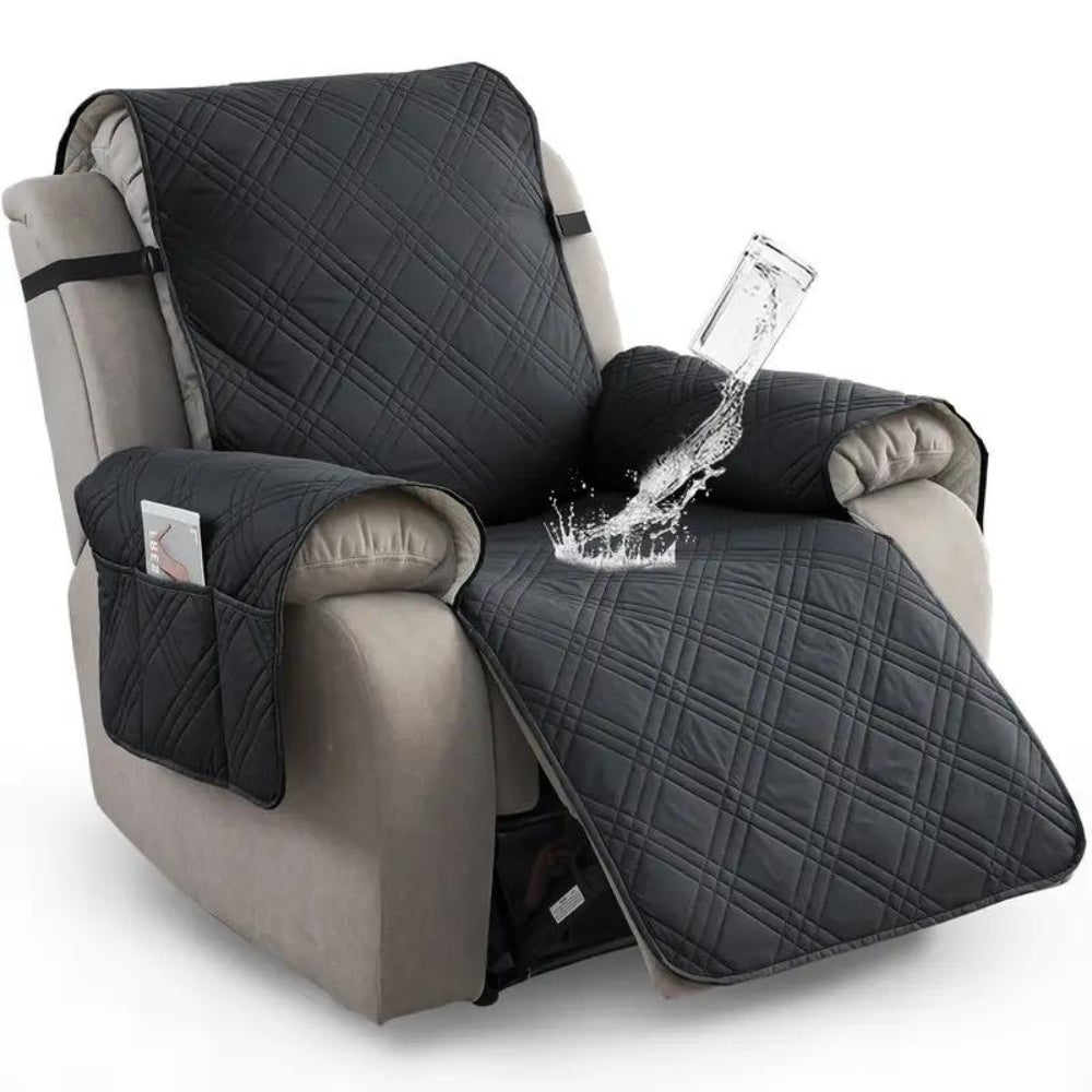 Waterproof Quilted Recliner Protector Cover | Ka-mostore