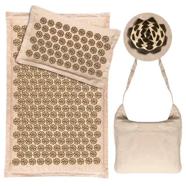 PRESSUREASE – Acupressure Mat for Natural Pain Relief and Relaxation | Ka-mostore