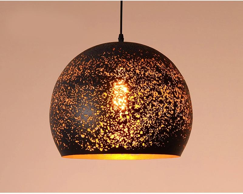 NovaKe Circuit Retro Pendant Light In Iron Finish With E27 Socket For Living Rooms And Kitchens