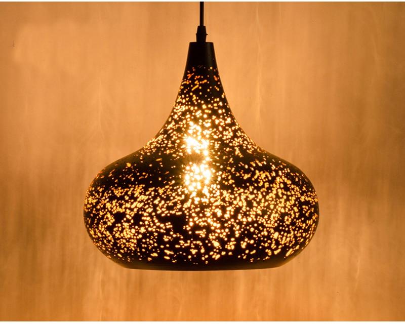 NovaKe Circuit Retro Pendant Light In Iron Finish With E27 Socket For Living Rooms And Kitchens