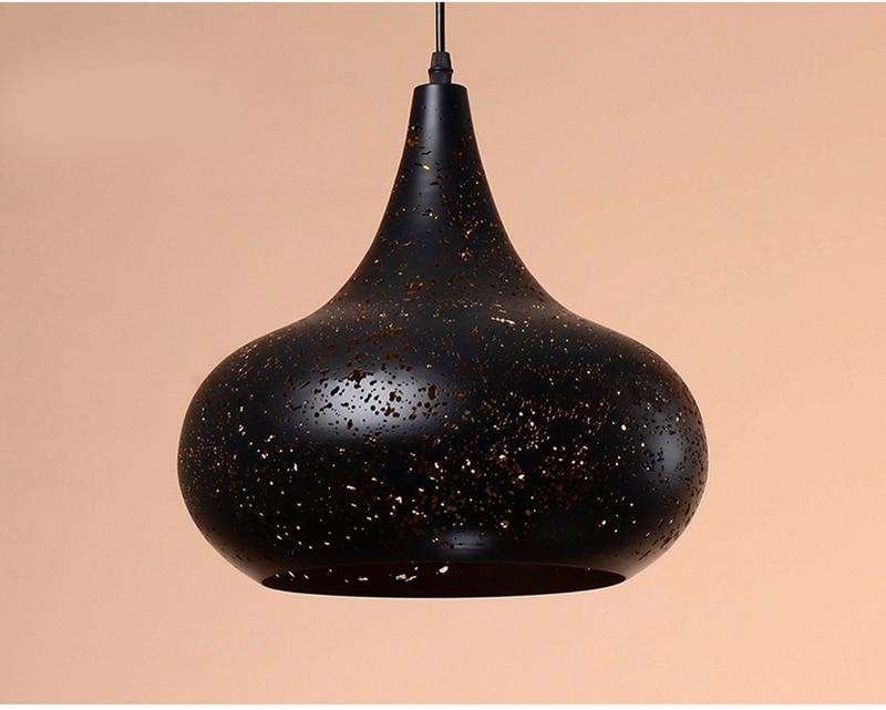 NovaKe Circuit Retro Pendant Light In Iron Finish With E27 Socket For Living Rooms And Kitchens