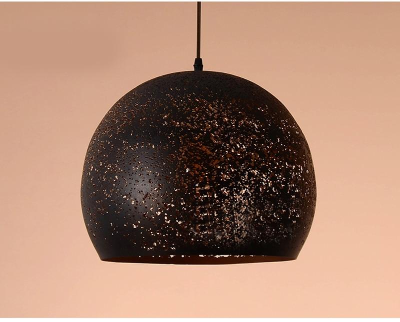 NovaKe Circuit Retro Pendant Light In Iron Finish With E27 Socket For Living Rooms And Kitchens
