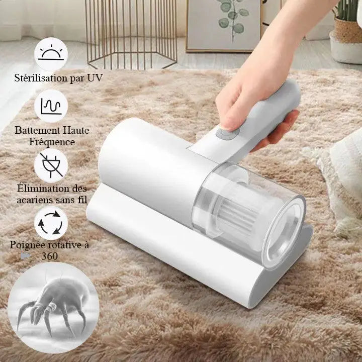 Pure-Lit Vacuum Cleaner - Cordless Dust Mite Vacuum | Ka-mostore