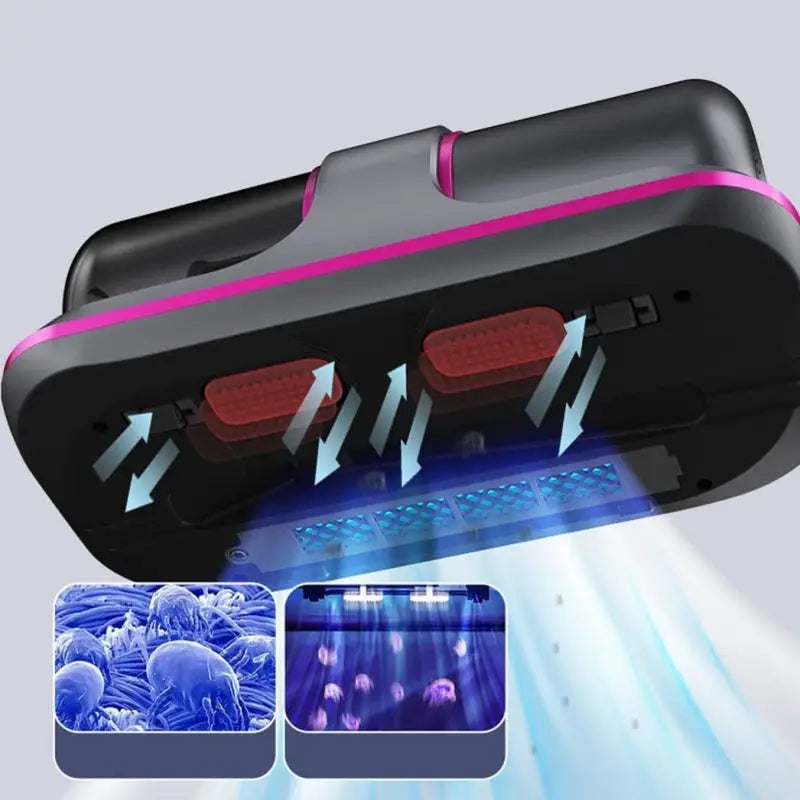 Pure-Lit Vacuum Cleaner - Cordless Dust Mite Vacuum | Ka-mostore
