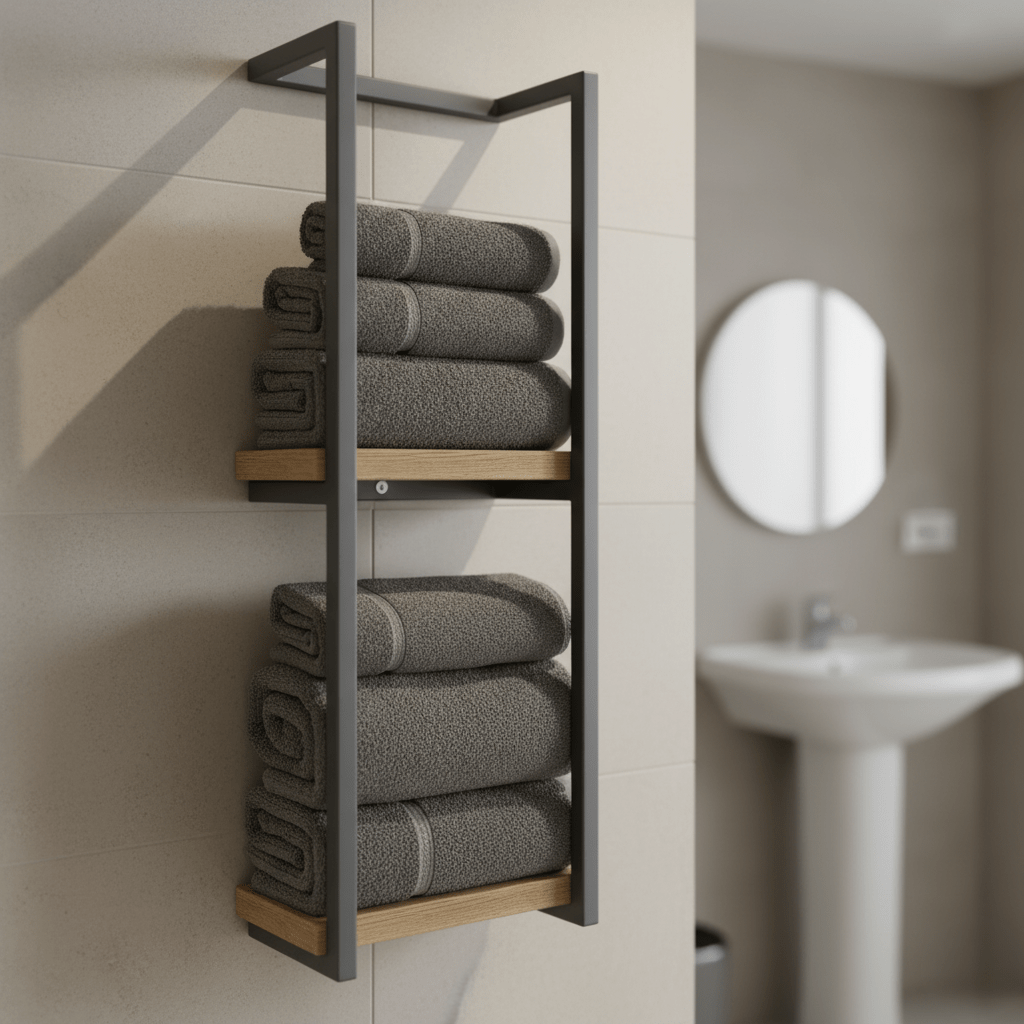 PUREDRY – Wall Towel Rack - Stainless Steel, Anti-Rust | Ka-mostore