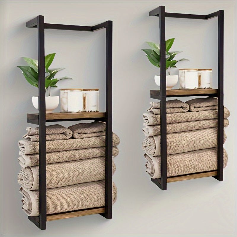 PUREDRY – Wall Towel Rack - Stainless Steel, Anti-Rust | Ka-mostore
