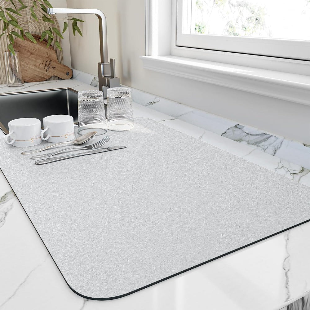 Quick Dry Kitchen Dish Mat | Highly Absorbent | Ka-mostore