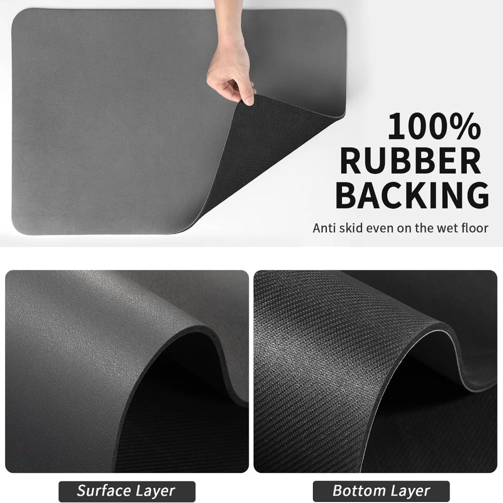 Quick Dry Kitchen Dish Mat | Highly Absorbent | Ka-mostore