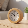 QUIETWOOD – Silent Wooden Alarm Clock for Cozy Bedrooms | Ka-mostore