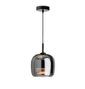 Nordic Pendant Light In Black Glass For Kitchen Island And Dining Room Modern Ceiling Lamp