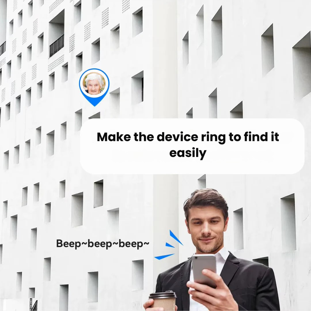 Real-Time GPS Tracker for Seniors with Waterproof Tracking and No Fees | Ka-mostore