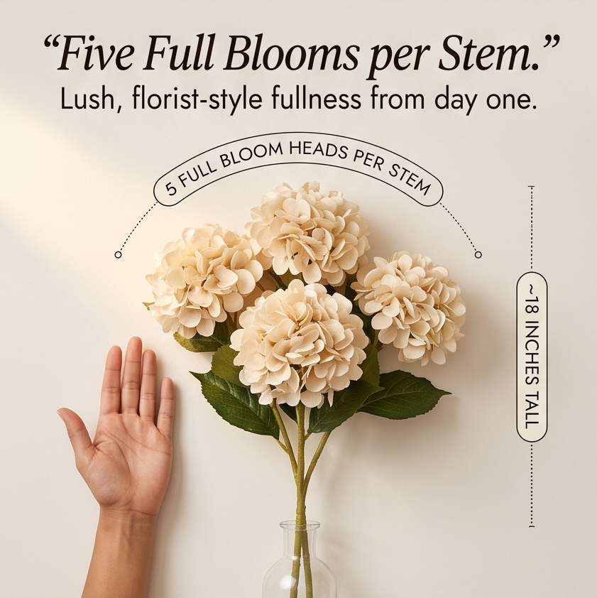 FLORAVIA decoratieve bloemen — tijdloos botanisch accent voor thuis