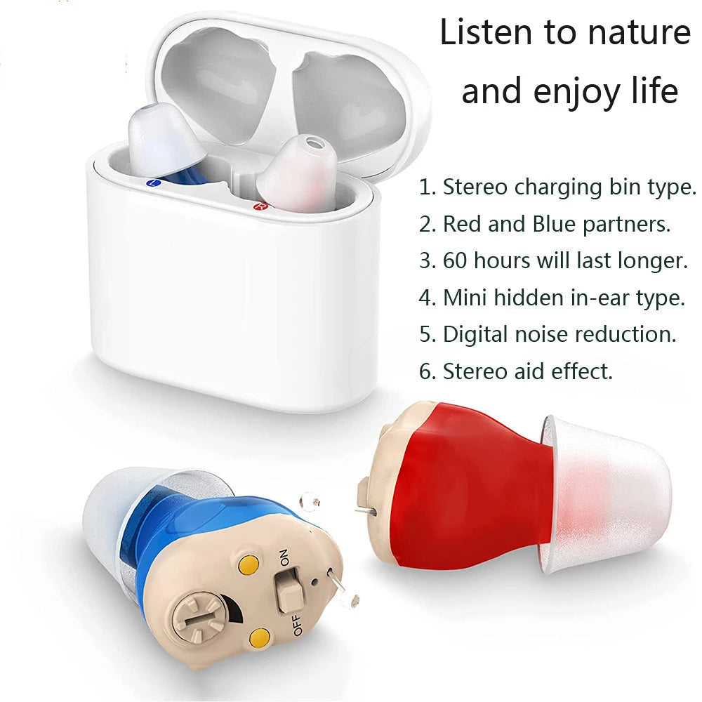 Rechargeable Invisible Hearing Aids | Ka-mostore