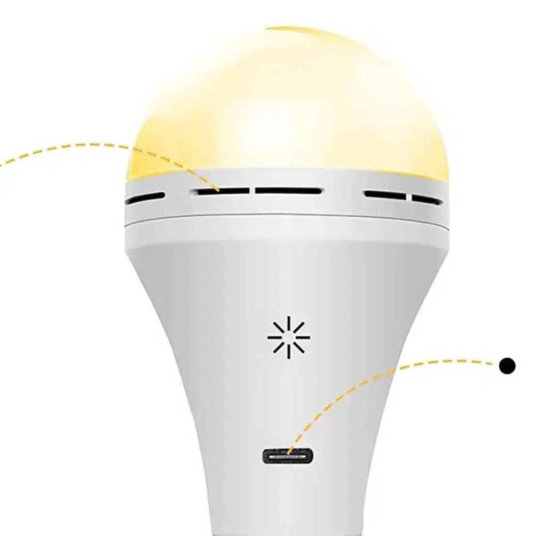 Rechargeable LED Bulb with Remote Control – Practicality and Energy Savings | Ka-mostore
