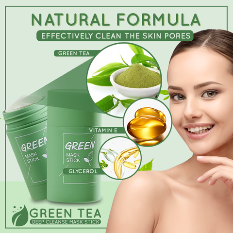 Stick cu mască de curățare LumiHaut — extract de ceai verde și vitamina E