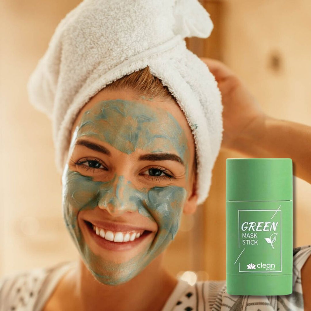 Stick cu mască de curățare LumiHaut — extract de ceai verde și vitamina E