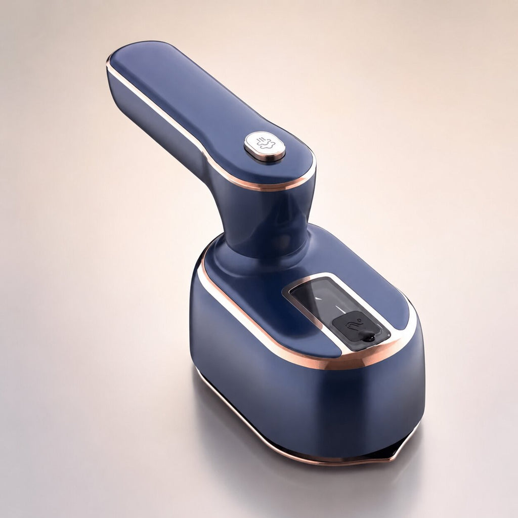 Dampfvalet handstomer voor kleding — Compacte stoomontkreuker