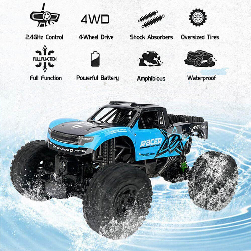 Remote Control Waterproof Off-Road Car Toy | Ka-mostore