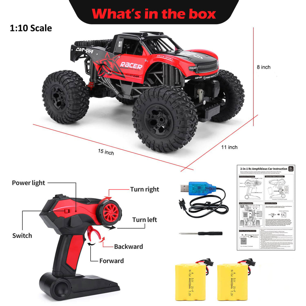 Remote Control Waterproof Off-Road Car Toy | Ka-mostore