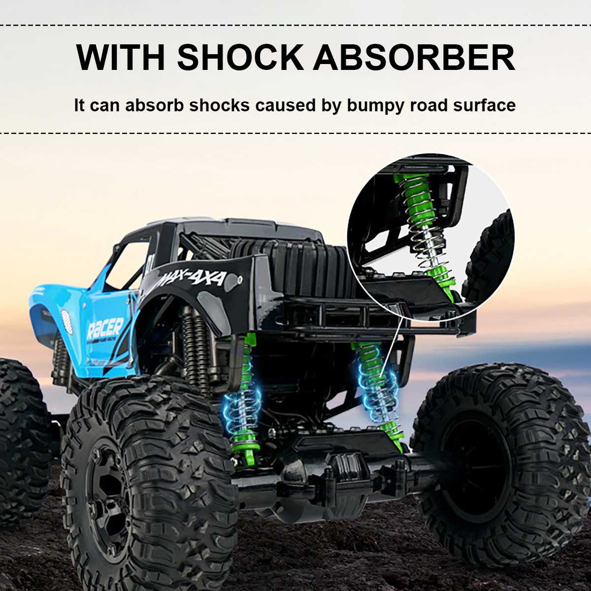 Remote Control Waterproof Off-Road Car Toy | Ka-mostore