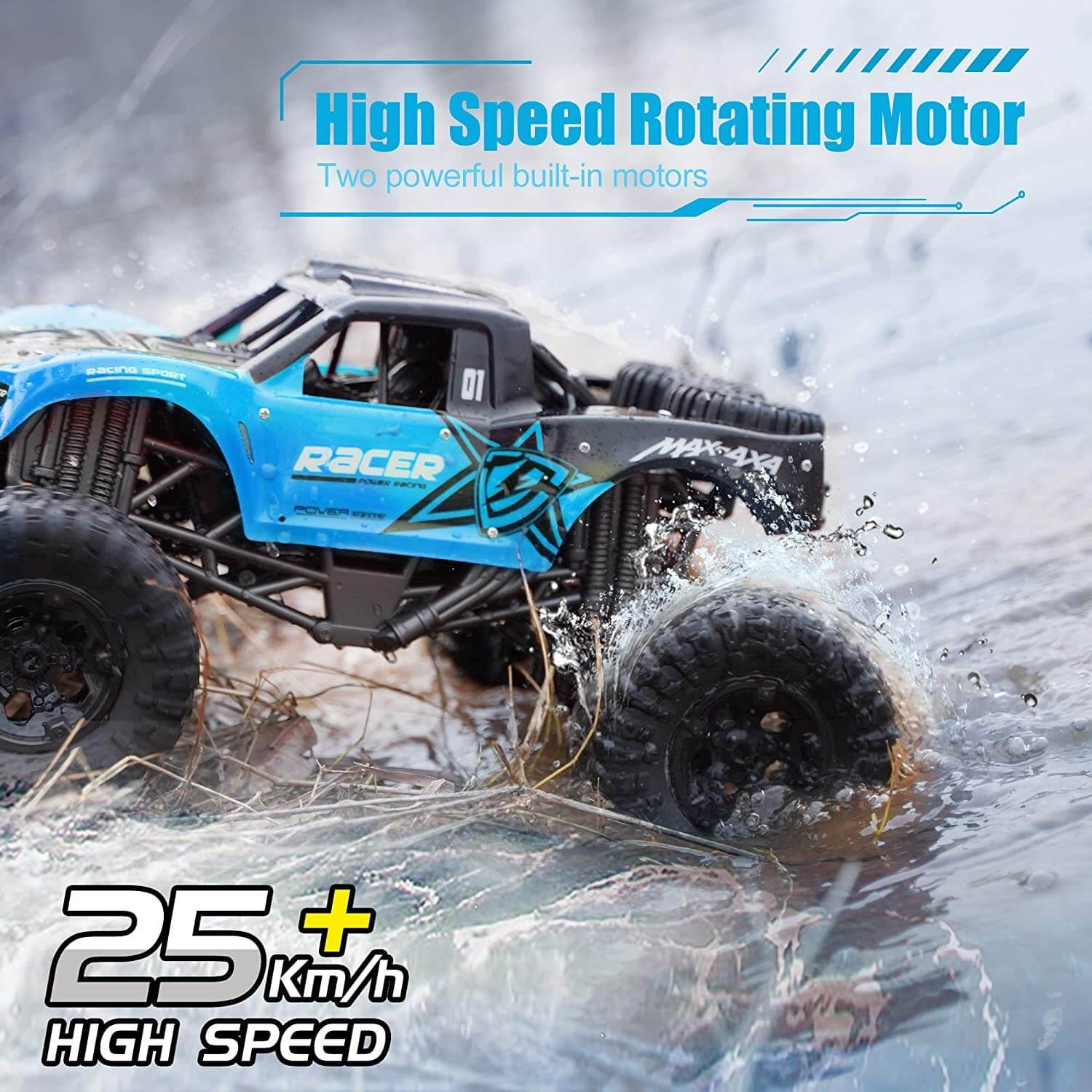 Remote Control Waterproof Off-Road Car Toy | Ka-mostore