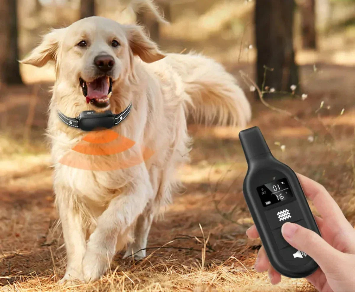 Remote Dog Training Collar – Waterproof E-Collar with 16 Shock, Vibration, and Range Levels up to 1000 m | Ka-mostore