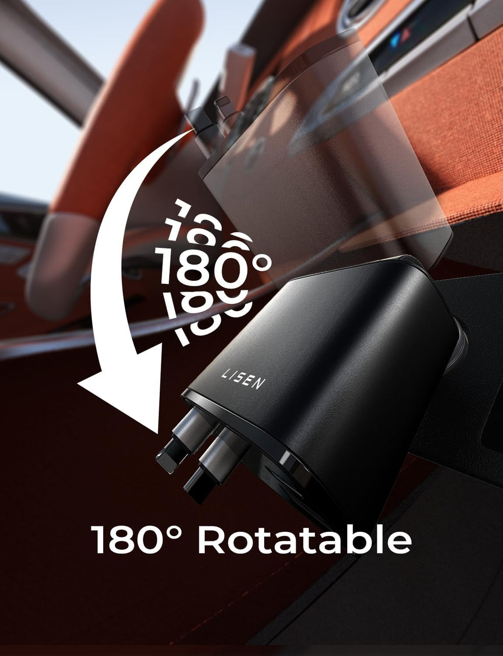 Retractable Car Charger 69W USB C | Ka-mostore